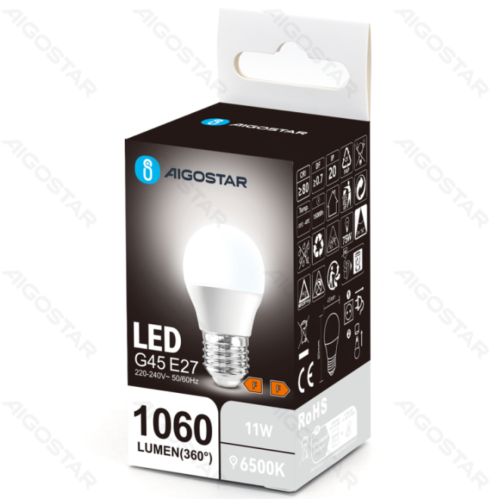 LED bulb G45 11W 6500K 1060lm E27
