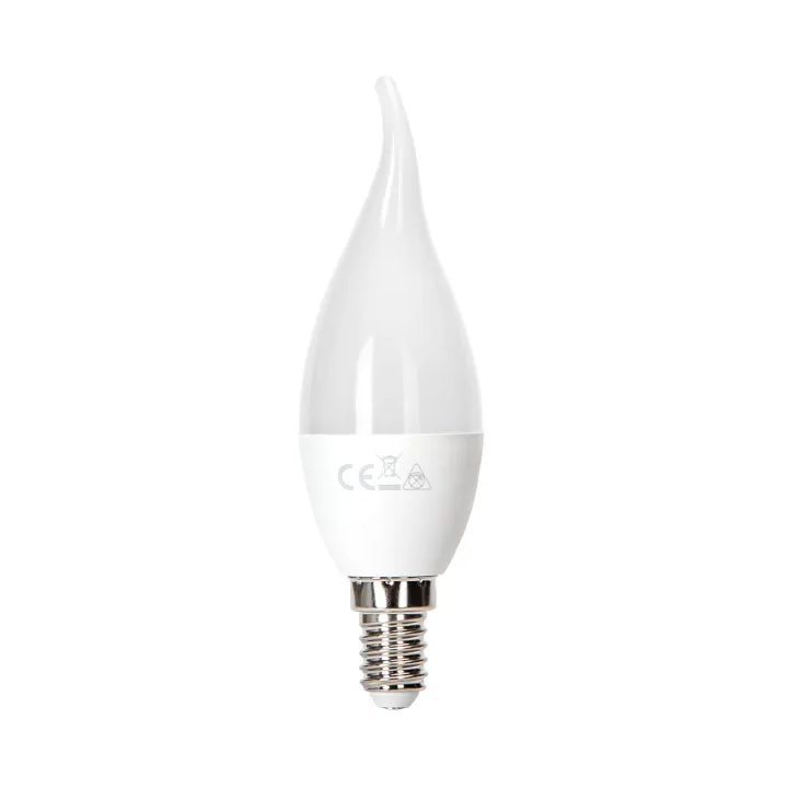 LED Candle Bulb CL37 E14 4W 3000K