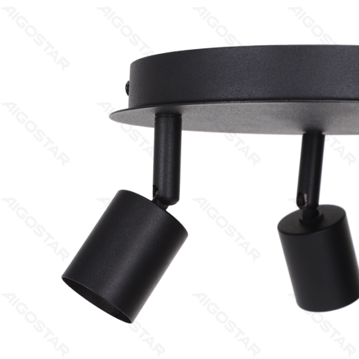Three-way Spotlight Black (Without Light Source)