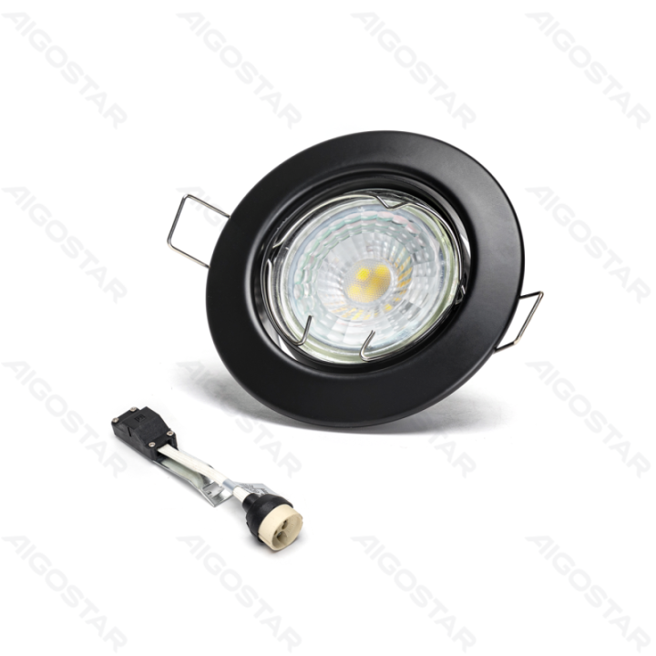 LED Reguliuojamo kampo prožektorius 4.5W 4000K (įpjova: 65mm) 3PCS