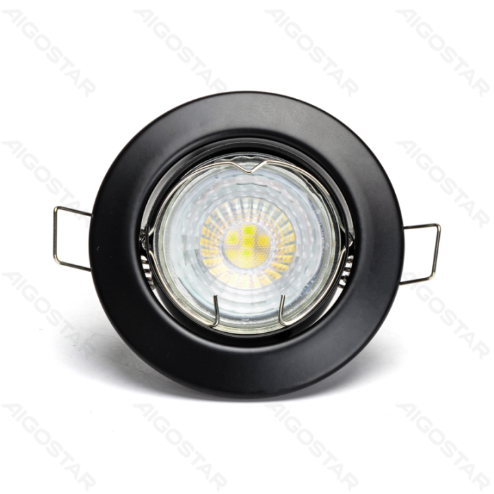LED Reguliuojamo kampo prožektorius 4.5W 4000K (įpjova: 65mm) 3PCS