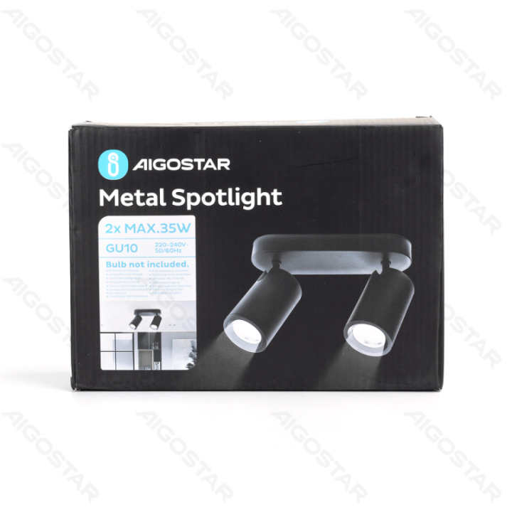 2-way Adjustable Angle Metal Spotlight