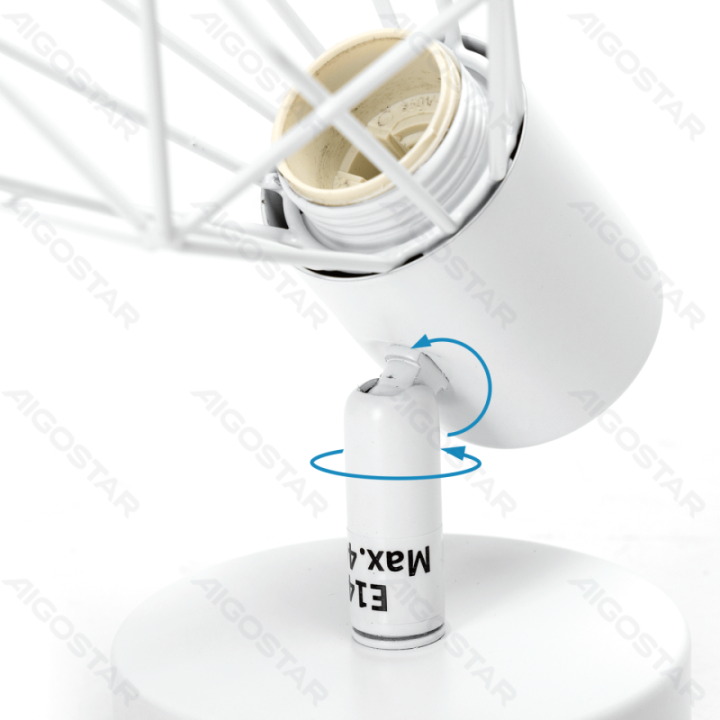 Vienos krypties reguliuojamo kampo metalinis taškinis šviestuvas