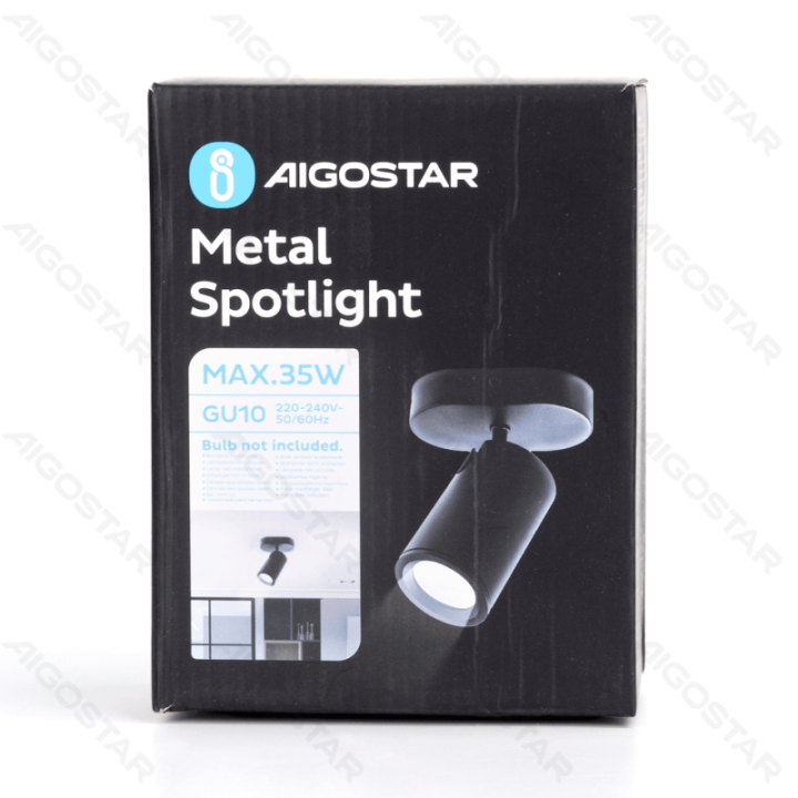 1-way reguliuojamo kampo metalinis prožektorius