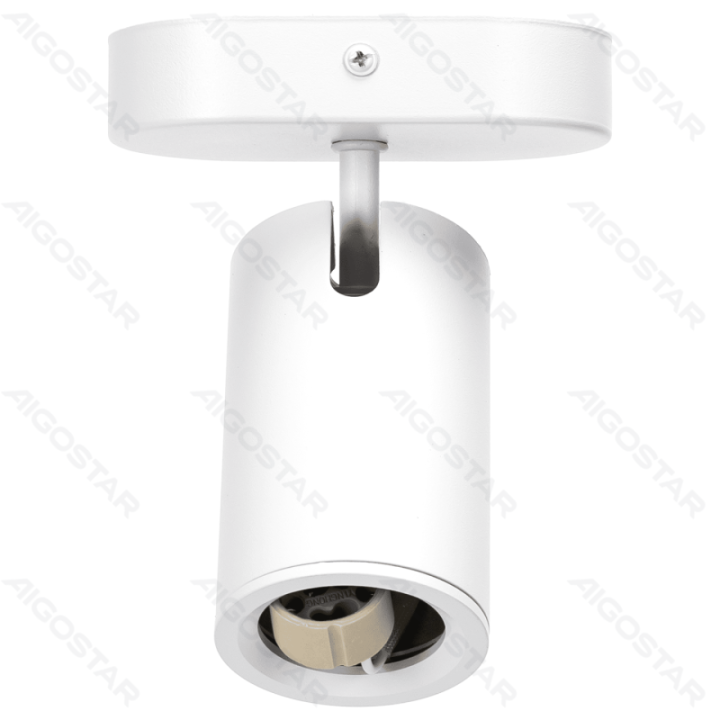 Vienos krypties reguliuojamo kampo metalinis prožektorius