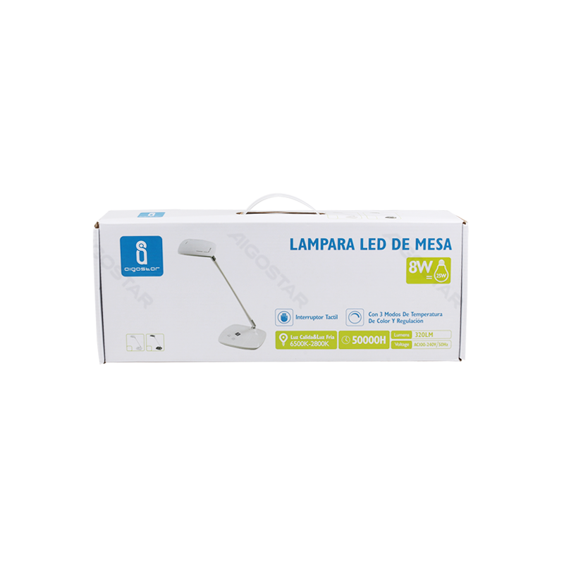 LED Dimmable Table Lamp White 5W 2800-6500K