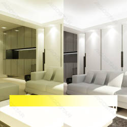 LED reguliuojamo ryškumo stalinė lempa, balta, 5W, 2800-6500K