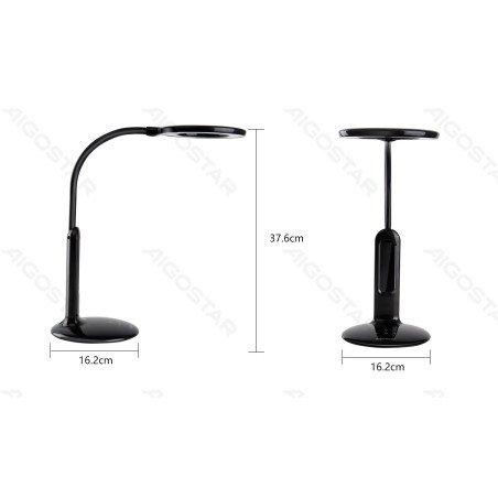 LED Multifunctional Table Lamp Black 7W 2700-6500K
