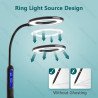 LED Multifunctional Table Lamp Black 7W 2700-6500K
