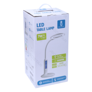 LED Multifunctional Table Lamp White 7W 2700-6500K