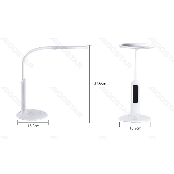 LED Daugiafunkcinė stalinė lempa Balta 7W 2700-6500K