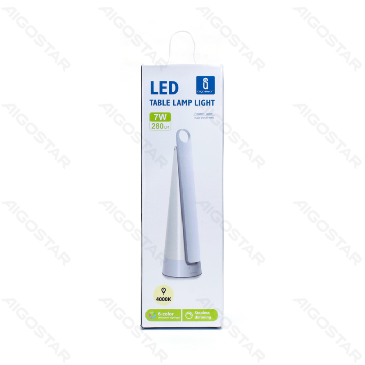 LED Sulankstoma stalinė lempa Balta 7W 4000K