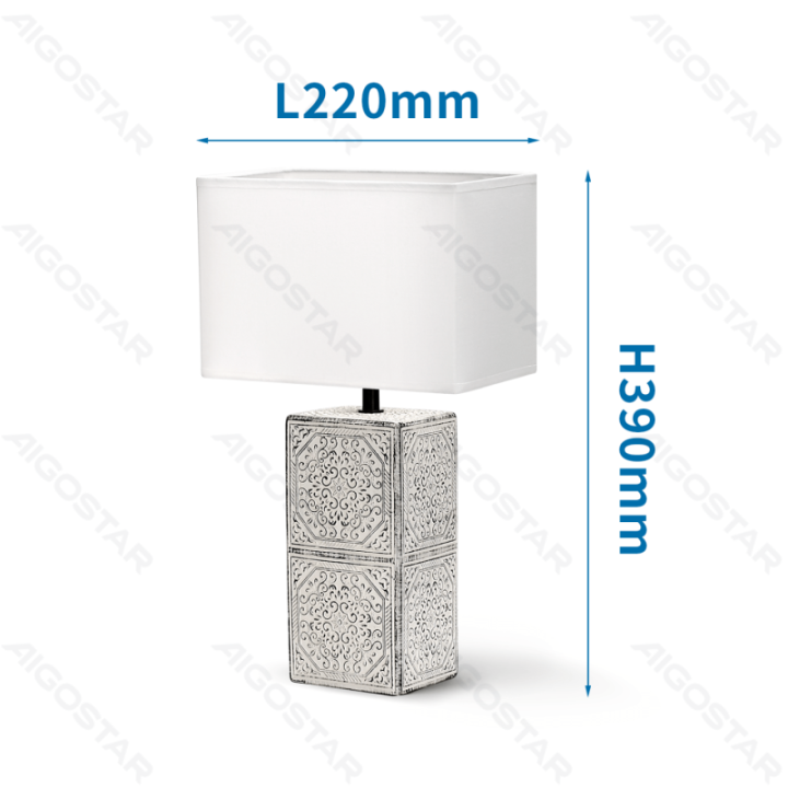 Ceramic Table Lamp (Without Light Source) E14