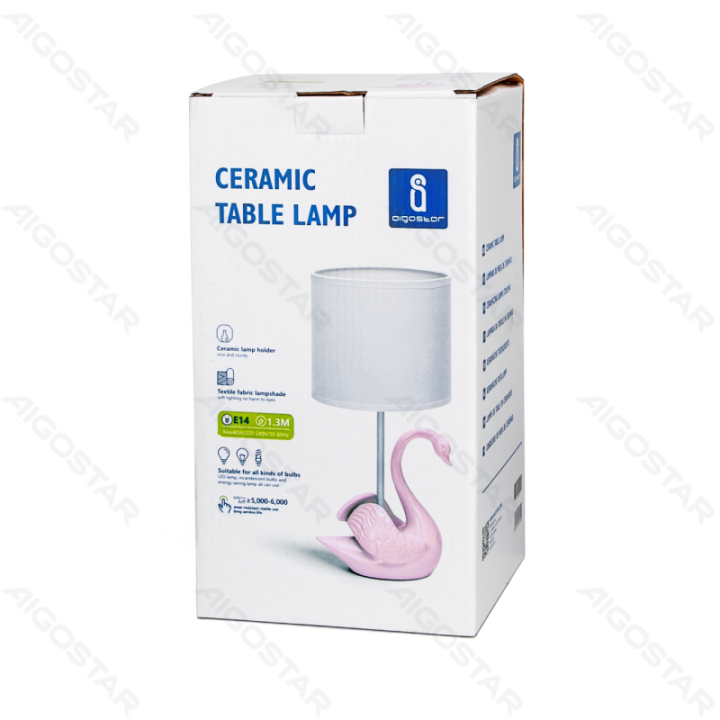 Ceramic Table Lamp (Without Light Source) E14