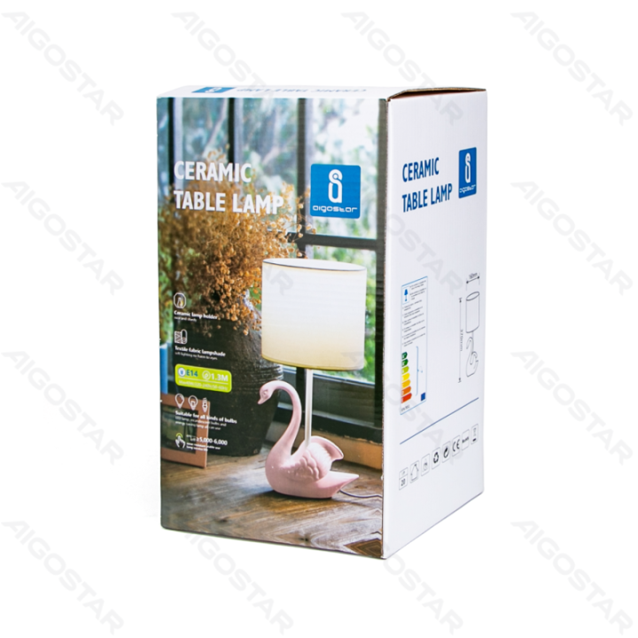 Ceramic Table Lamp (Without Light Source) E14