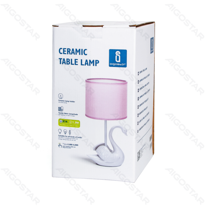 Ceramic Table Lamp (Without Light Source) E14
