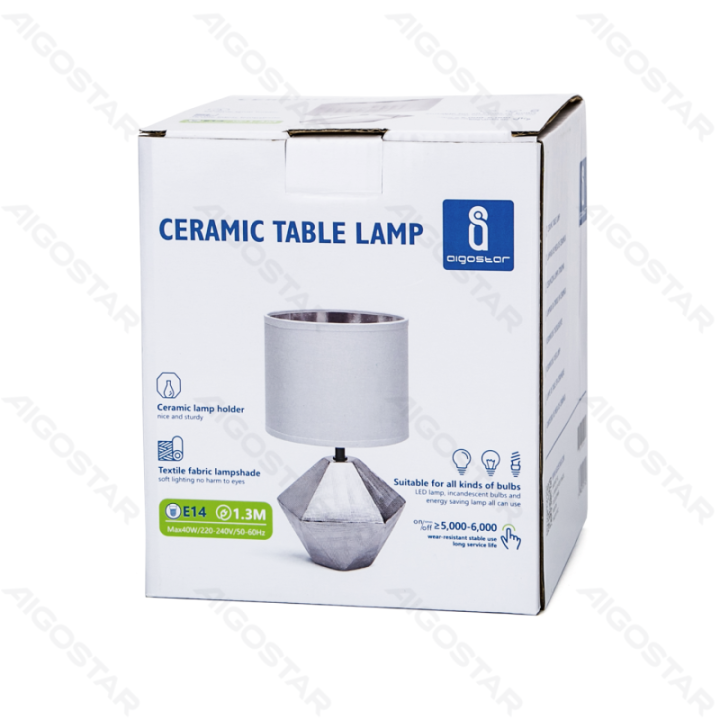 Ceramic Table Lamp (Without Light Source) E14
