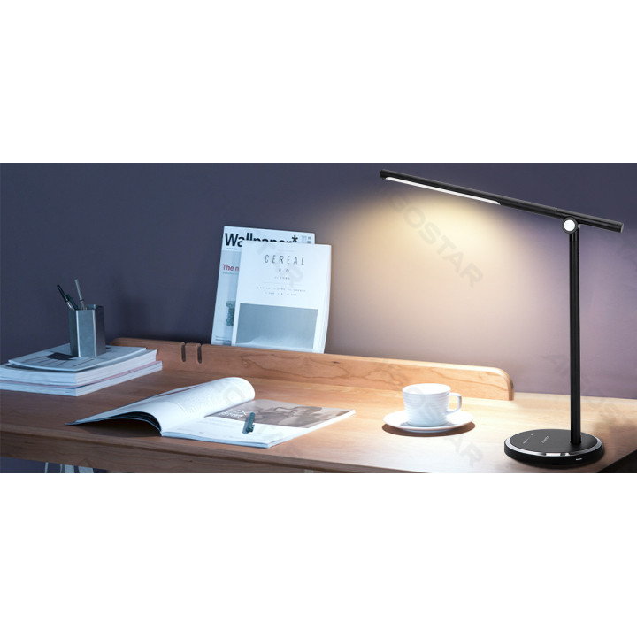 LED Foldable Table Lamp White 8W 3000-6000K