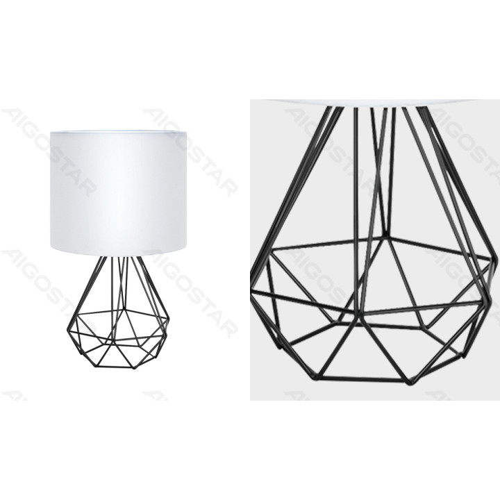Metal Table Lamp (Without Light Source) E14