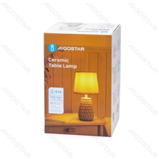 Keramikinis stalinis šviestuvas (be šviesos šaltinio) E14