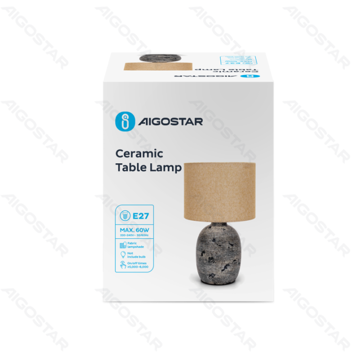 Ceramic Table Lamp(Without Light source) E27