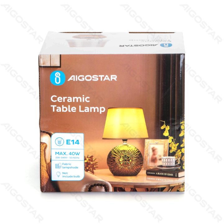 Ceramic Table Lamp (Without Light Source) E14