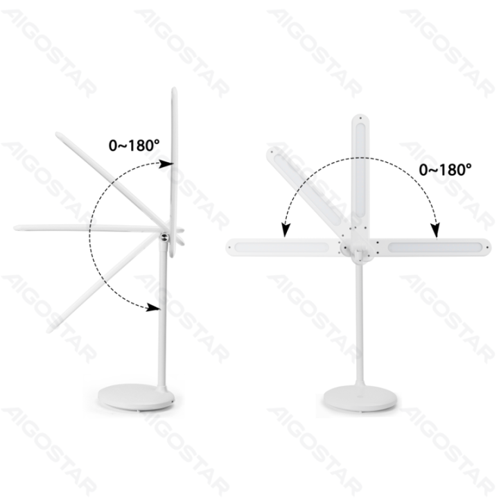 Multi-functional Desk Lamp Dimmable, CCT and Rechargeable