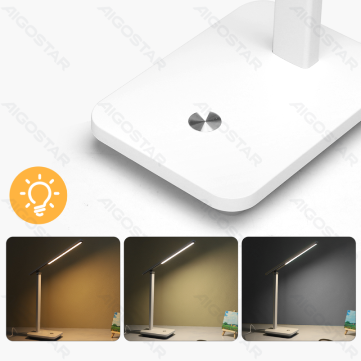 Multi-functional Desk Lamp Dimmable, CCT and Rechargeable