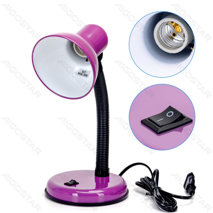 Metal Table Lamp E27/bulb excluded