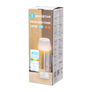 Rechargeable Desk Lamp 4W RGB+CCT Touch Dimming and Color Changing