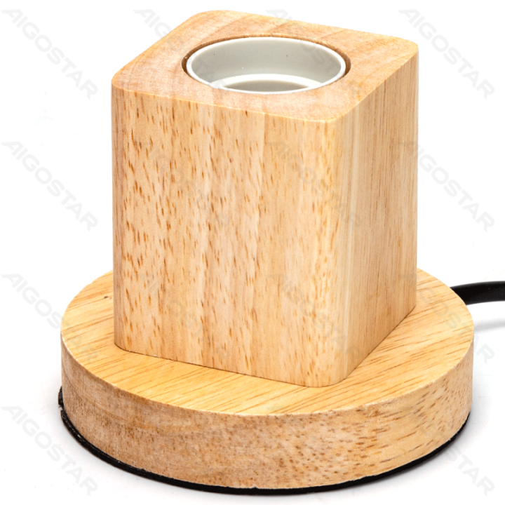 Stalo šviestuvas (be šviesos šaltinio)-MAX.60W-E27-Medinis