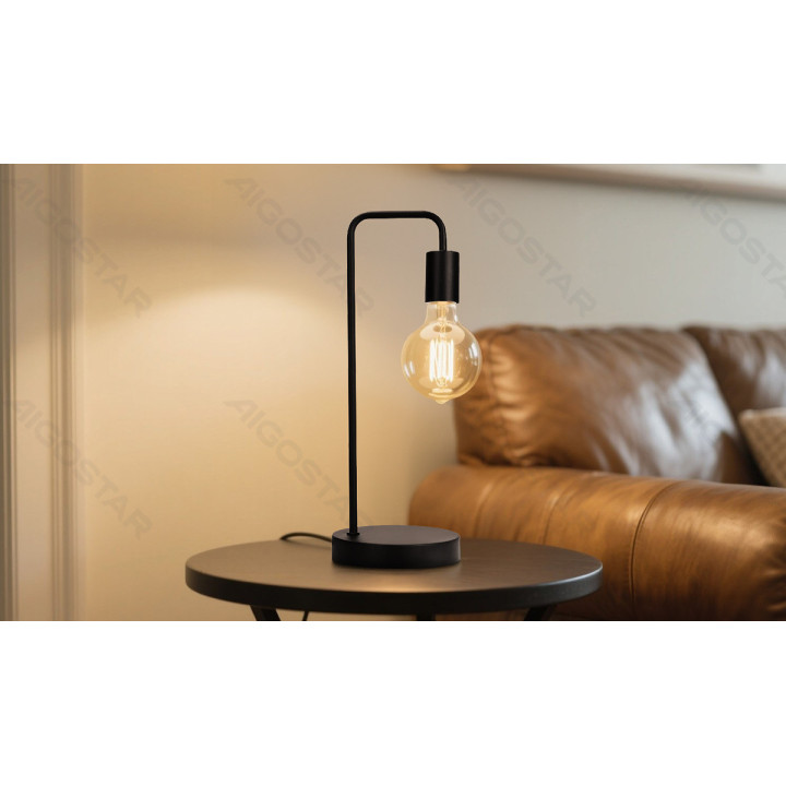 Stalo lempa (be šviesos šaltinio)-MAX.60W-E27-Geležinė