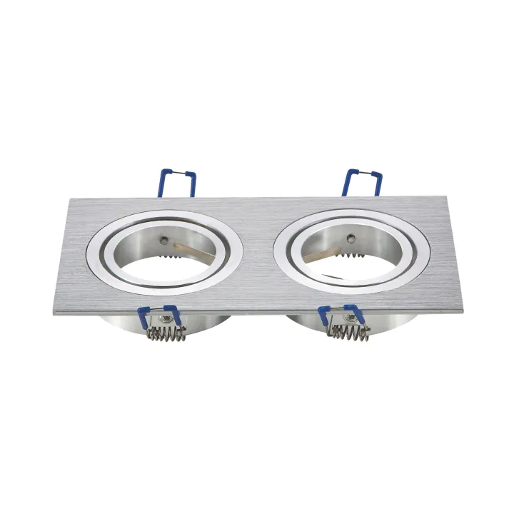 Two-way Spotlight Fitting Silver