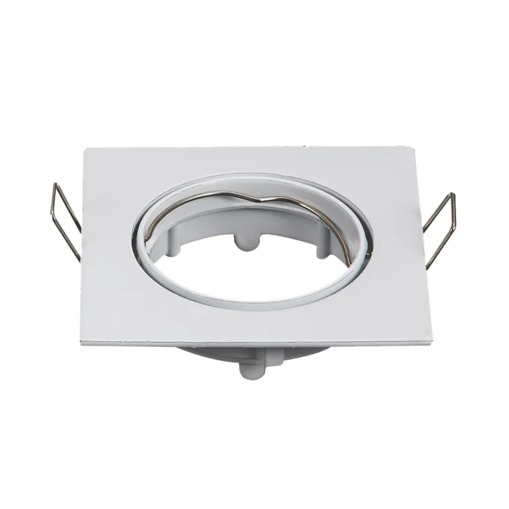 Vienpusis prožektoriaus laikiklis Baltas