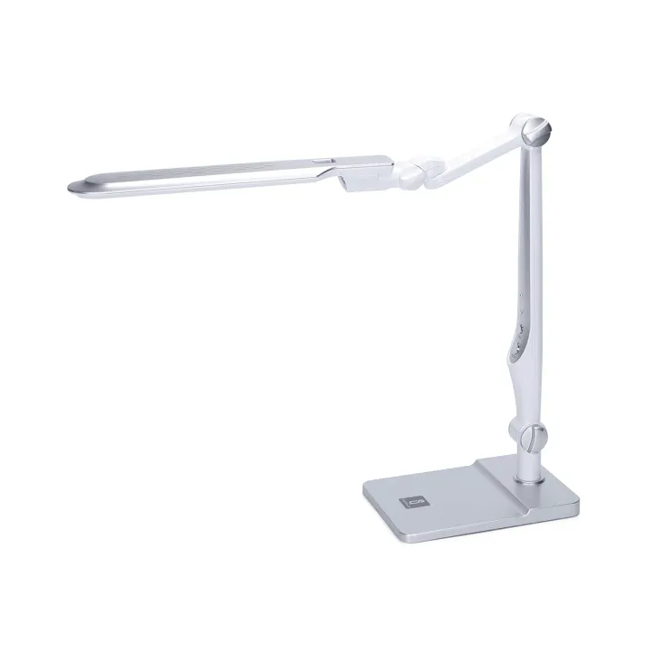 LED Reguliuojama stalinė lempa Sidabrinė 9W 3000-6500K