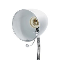 Clip Table Lamp (Without Light Source ) Silver E27
