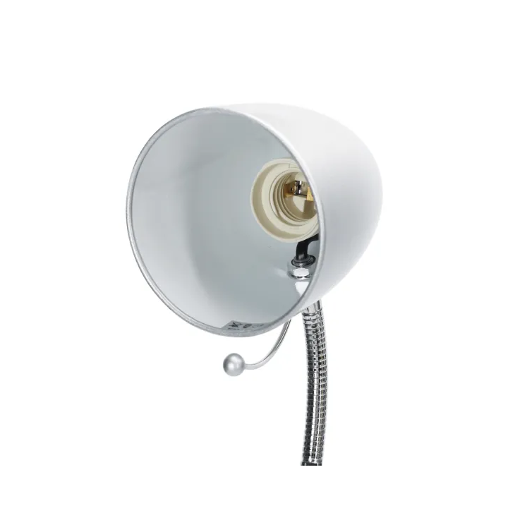 Clip Table Lamp (Without Light Source ) Silver E27