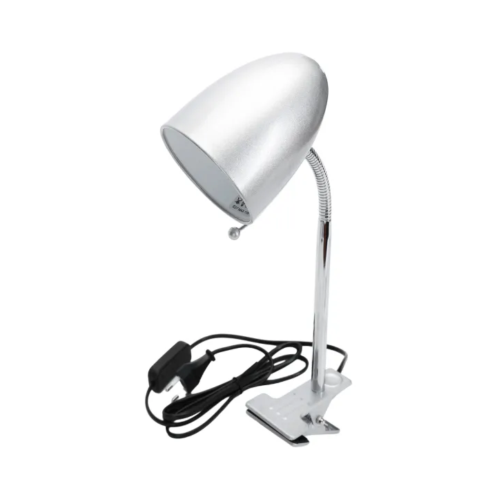 Clip Table Lamp (Without Light Source ) Silver E27