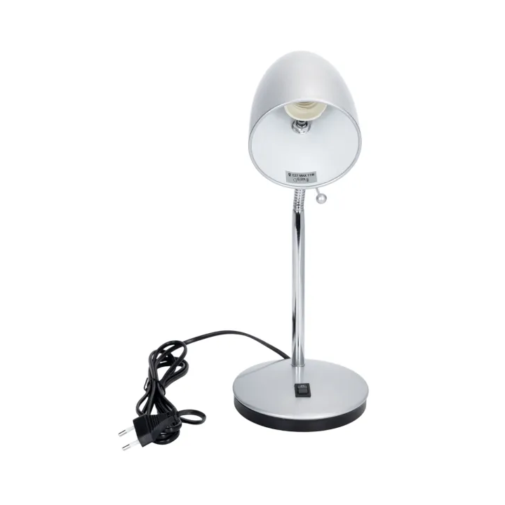 Table Lamp (Without Light Source ) Silver E27