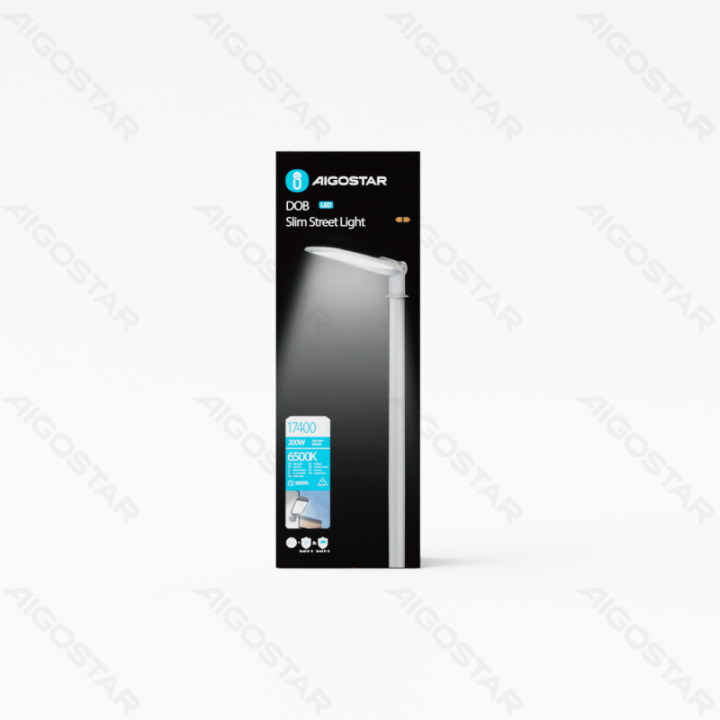 DOB LED plonas gatvės šviestuvas 200W