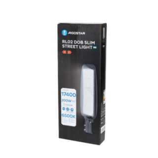 DOB LED slim street light 200W