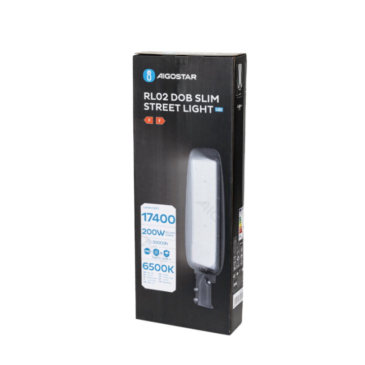 DOB LED slim street light 200W