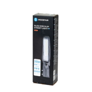 DOB LED slim street light 30W