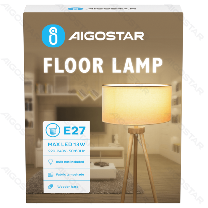 Medinis grindinis šviestuvas (be šviesos šaltinio) E27