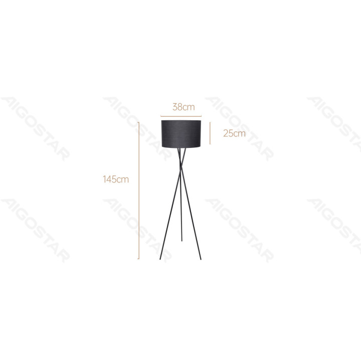 Metal Floor Lamp (Without Light Source) E27