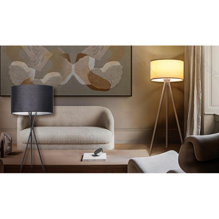 Metalinis grindinis šviestuvas (be šviesos šaltinio) E27