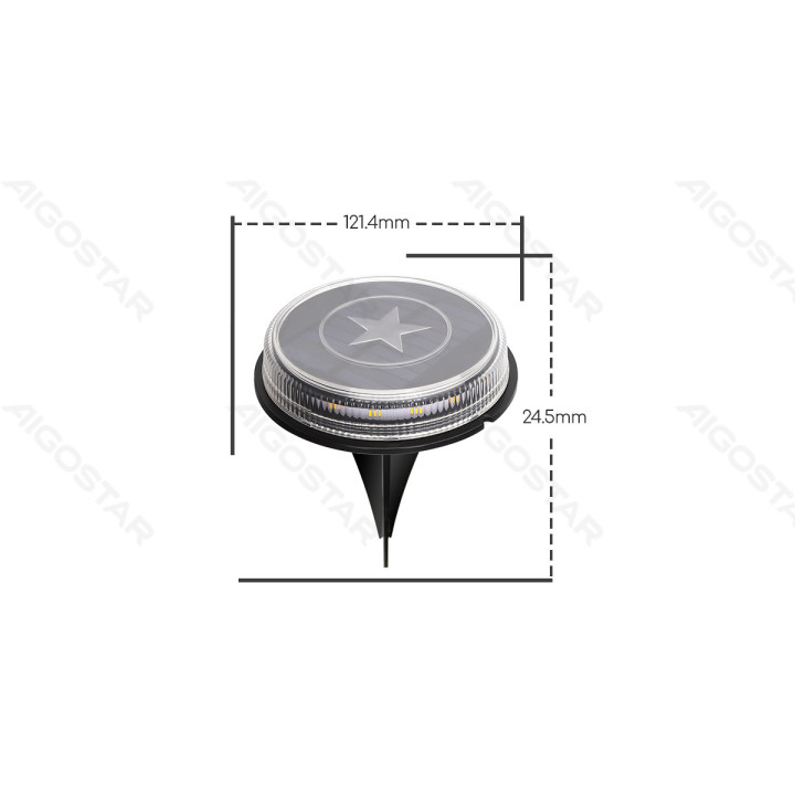 LED Solar Lawn Light 3200K