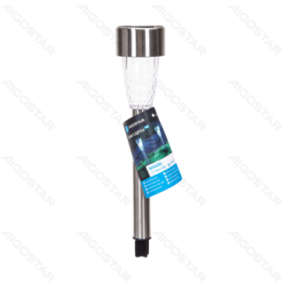 LED Saulės lauko šviestuvas, nerūdijančio plieno, pupelių raštas 6500K