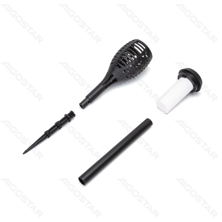 LED Plastikinė saulės lauko liepsna 2700K