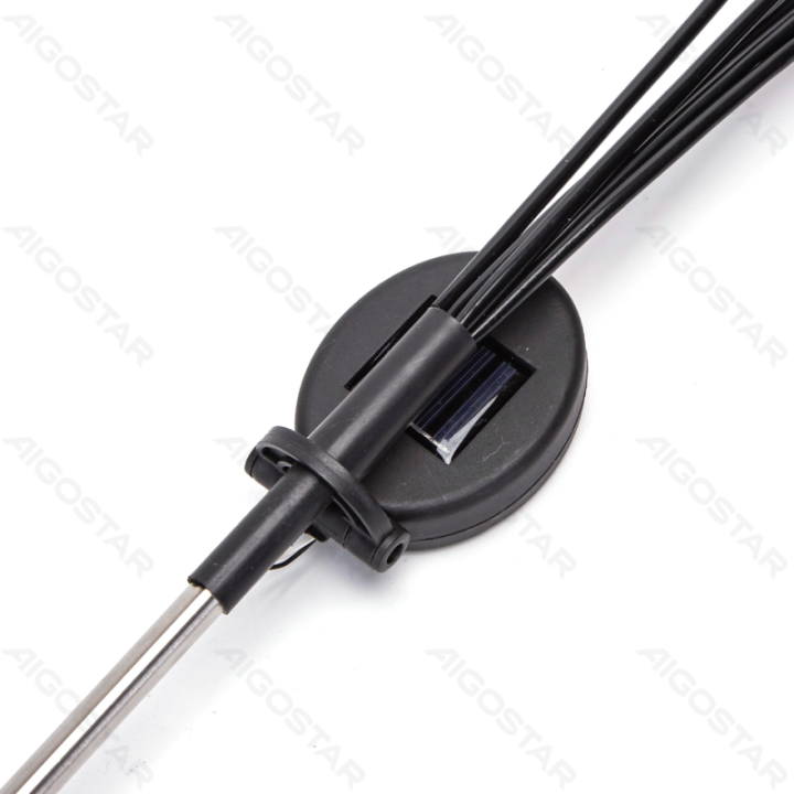 LED Solar Ambient Lawn Light Stainless Steel Fireflies RGB